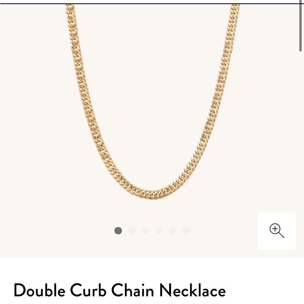 Mejuri Double Curb Chain Necklace